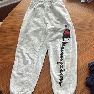 Kid’s Champion Gray Sweatpants Relaxed Fit Joggers